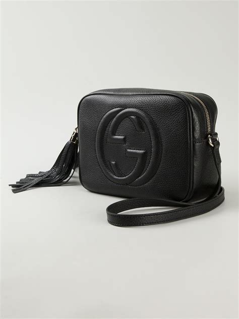 gucci leather crossbody bag